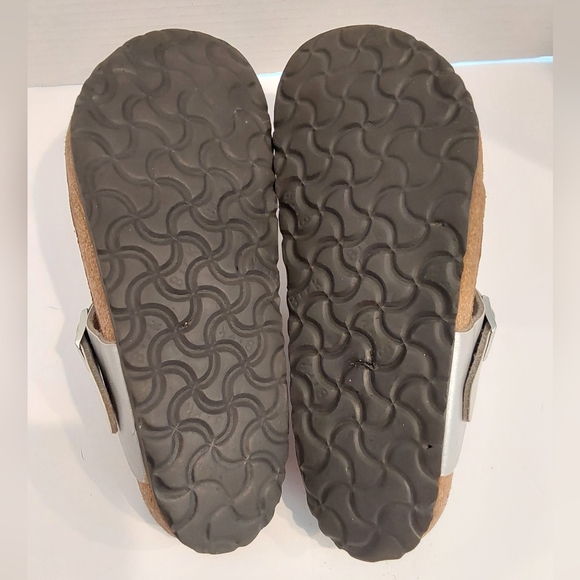 BIRKENSTOCK GIZAH SILVER SIZE 37 PRE-OWNED - Picture 3 of 5